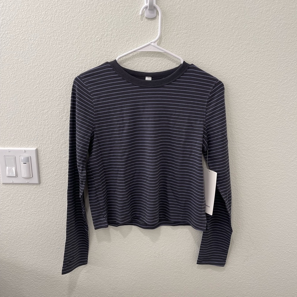 NWT Lululemon Classic Fit Cotton Blend Long Sleeve Shirt